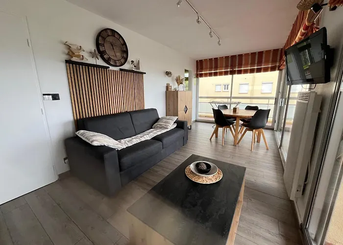 6 Personnes, Terrasse, Parking Privatif - Fr-1-837-50 * ארגלס-סור-מר